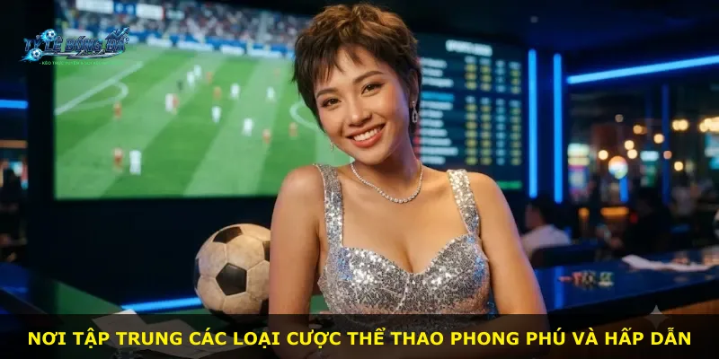Nơi tập trung các loại cược thể thao phong phú và hấp dẫn